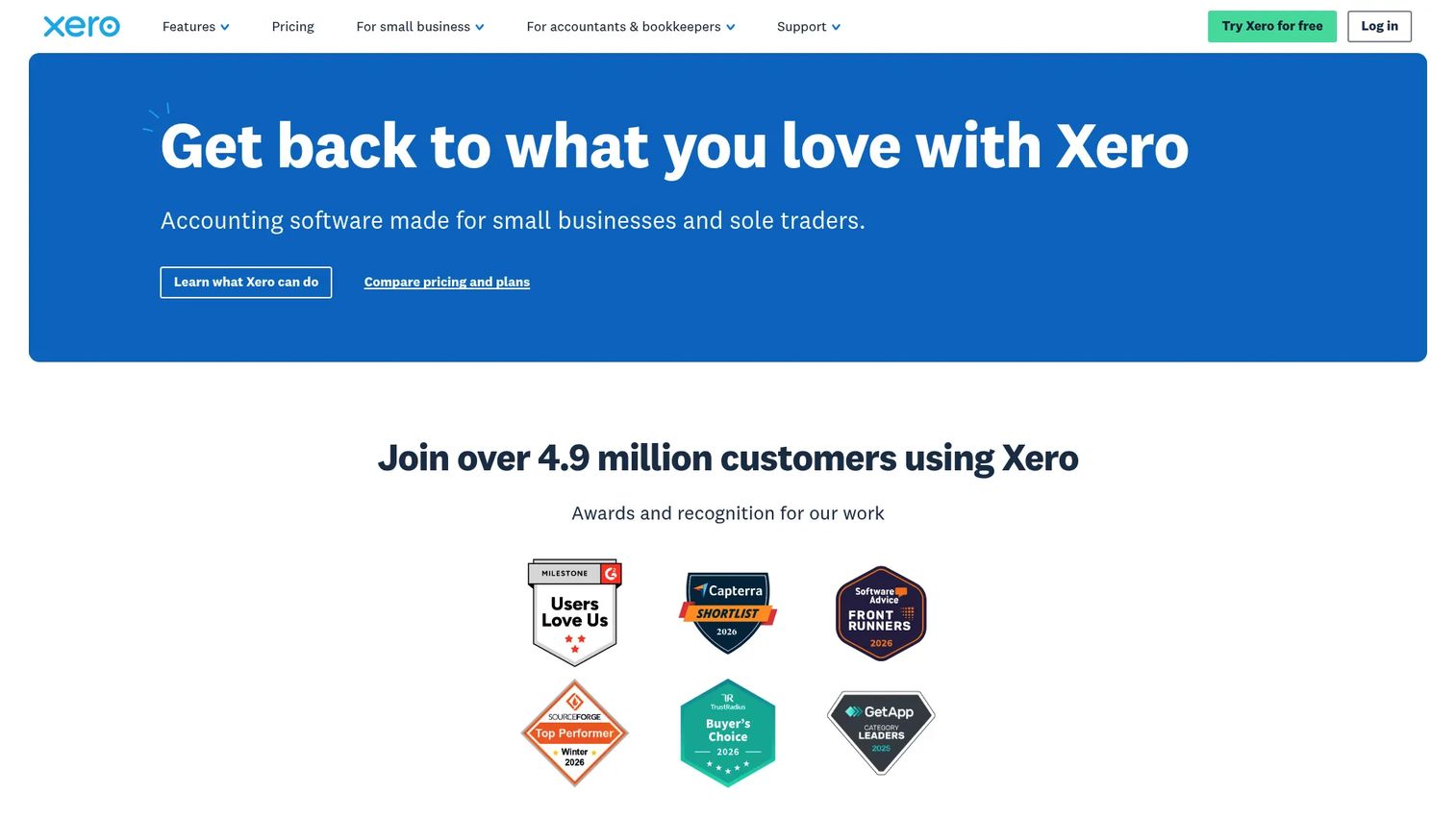 Xero cloud accounting software
