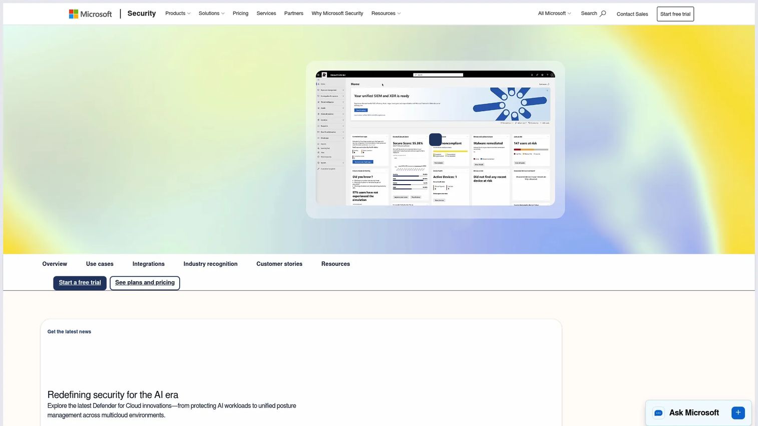 Microsoft Defender for Cloud posture management