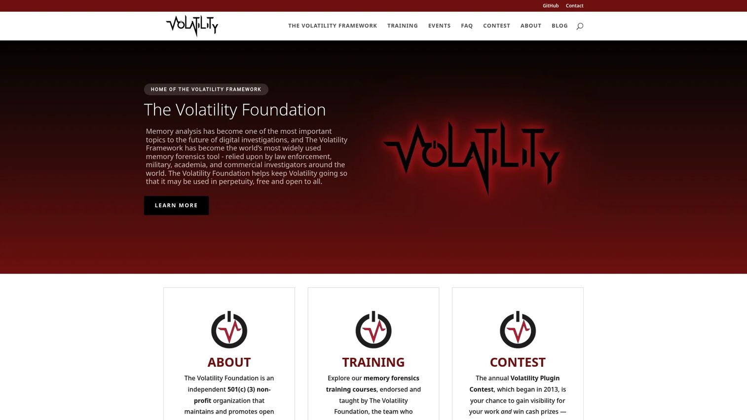 Volatility memory forensics framework