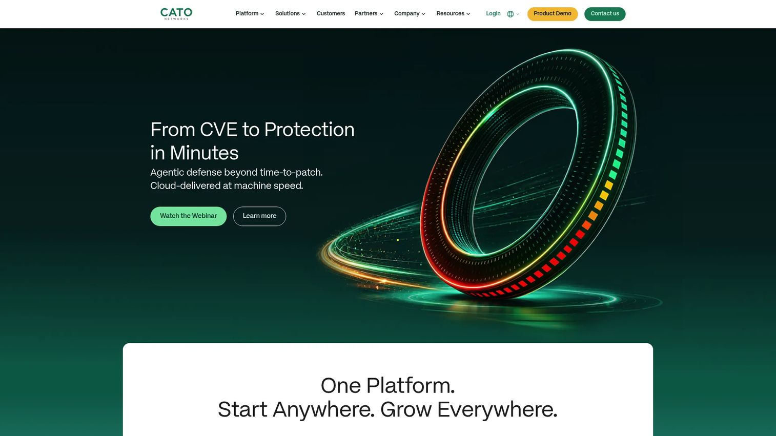 Cato SASE Cloud platform overview
