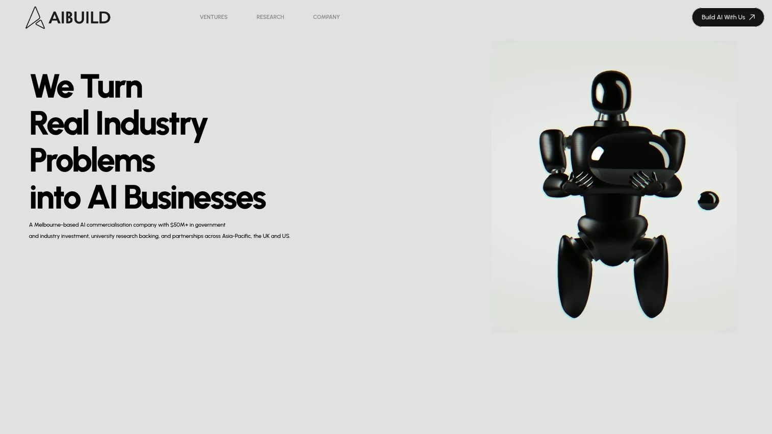 Aibuild software screenshot