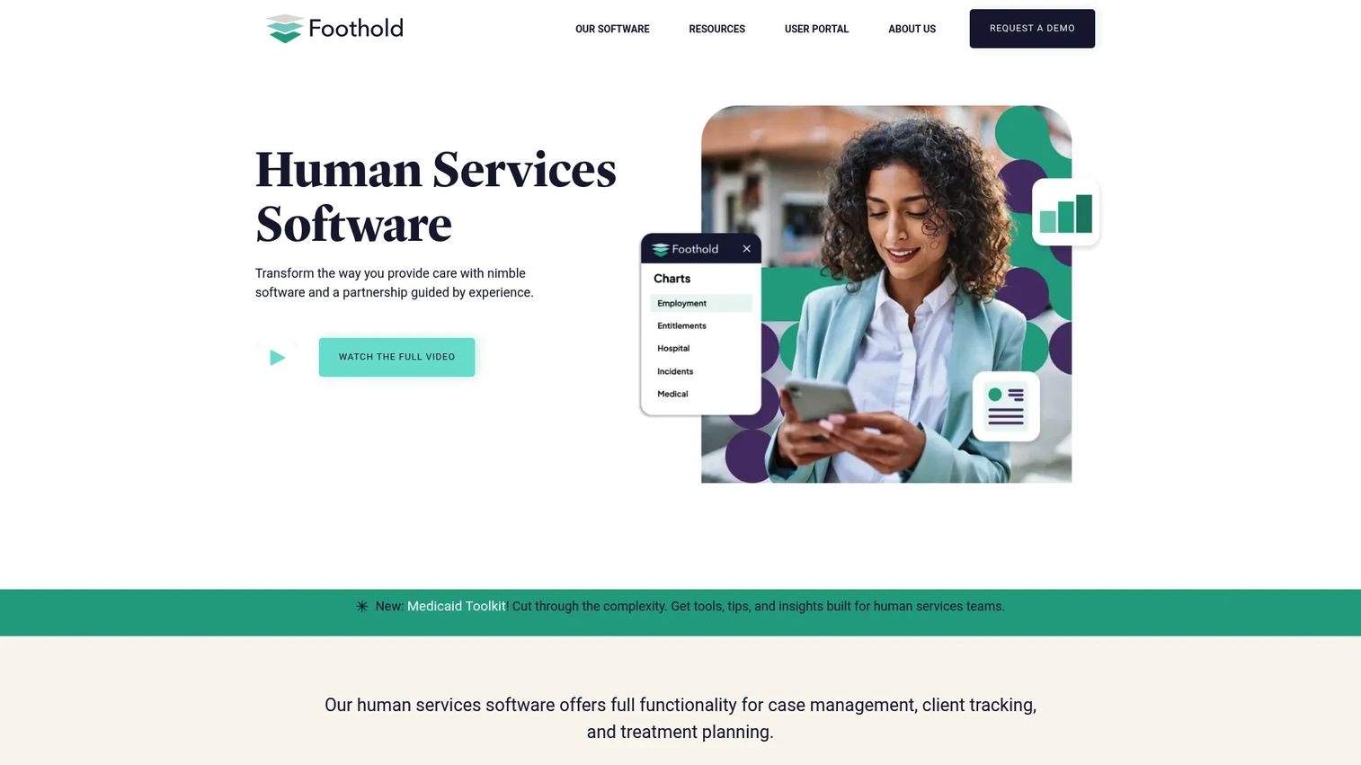Foothold Technology substance abuse treatment software