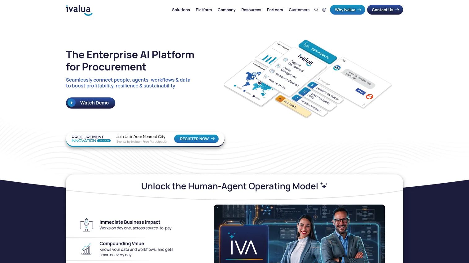 Ivalua source-to-pay procurement platform