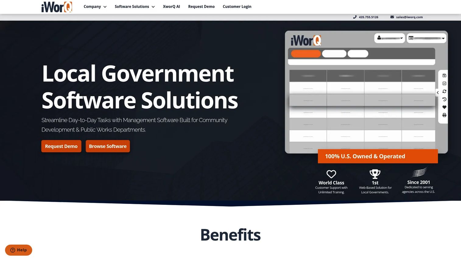 iWorQ local government planning and zoning software