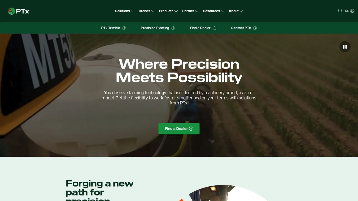 Trimble Ag Software farm operations management interface