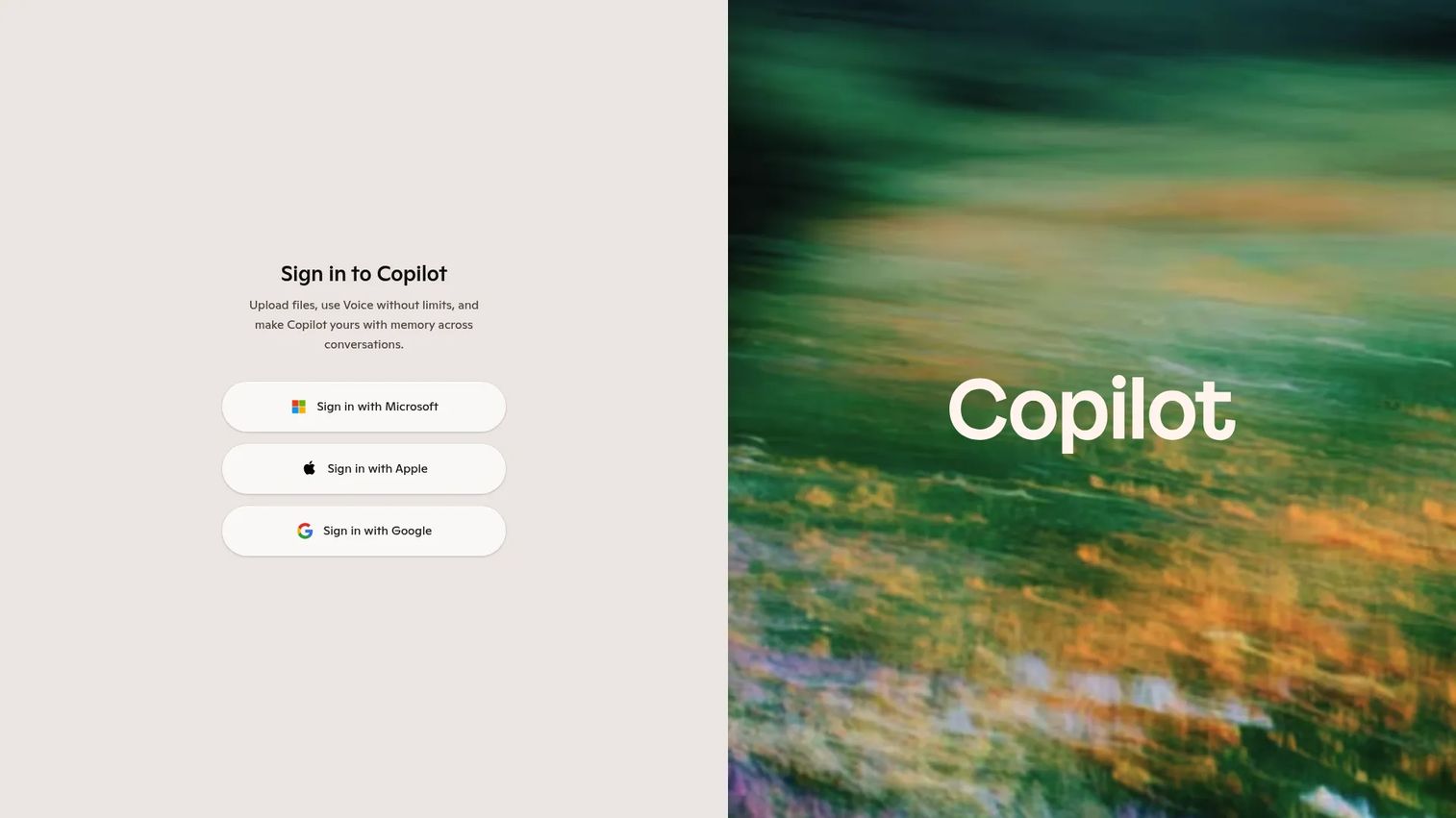 Microsoft Copilot AI assistant