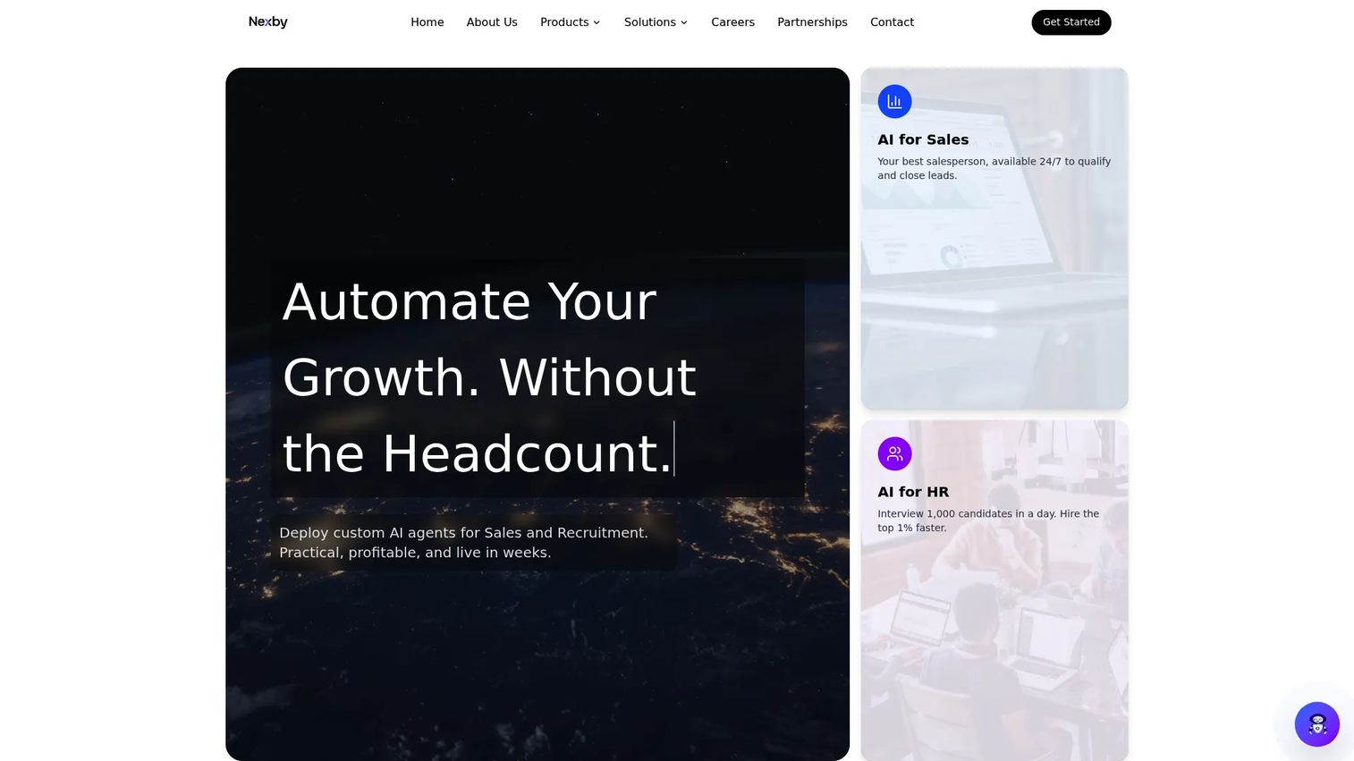 Nexby AI Expo Insight trade show lead capture product homepage