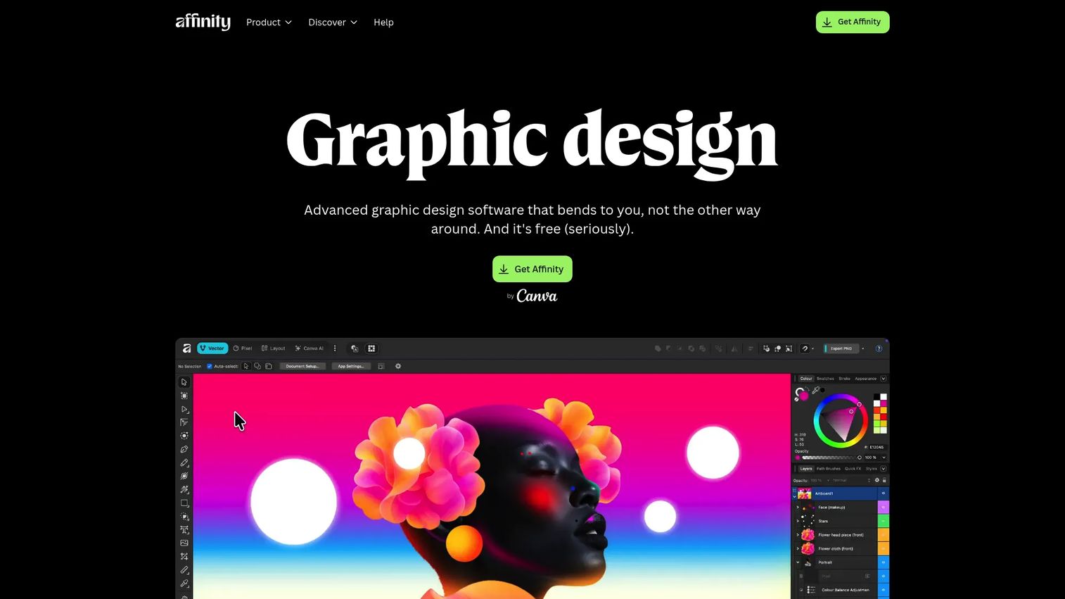 Affinity Designer for iPad vector design app