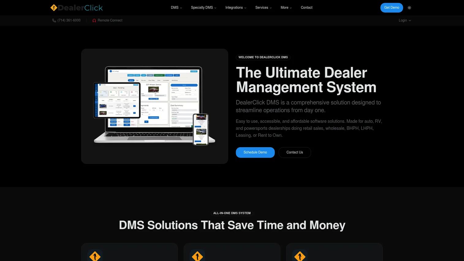 DealerClick dealership management software