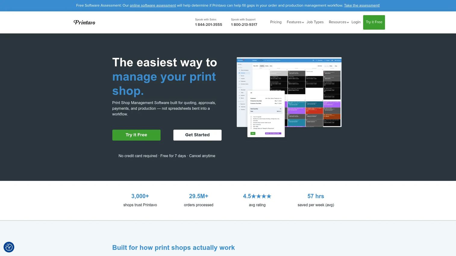 Printavo screen printing shop management software