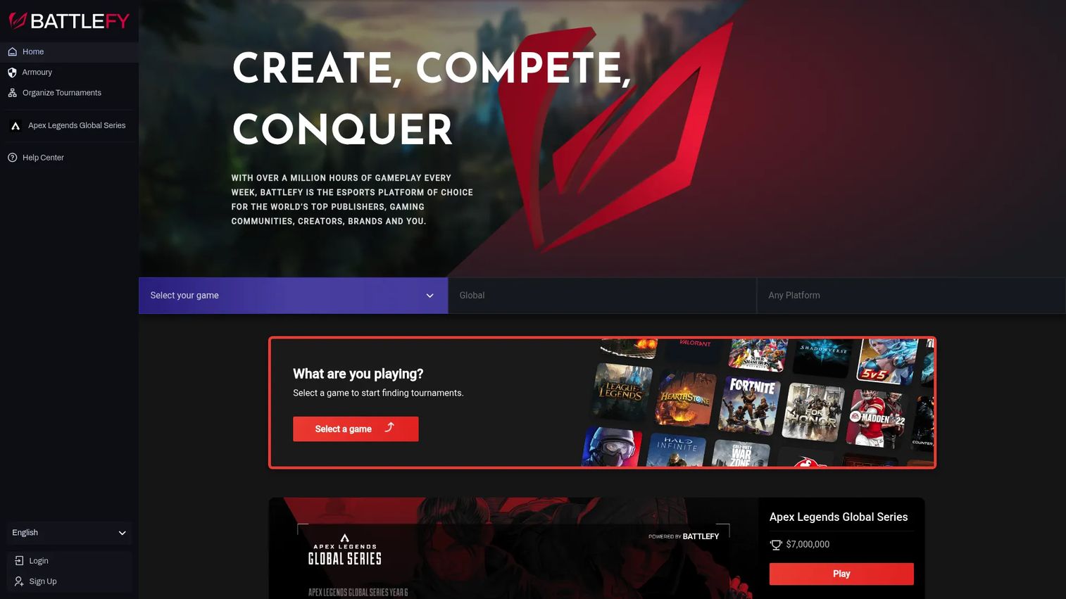 Battlefy esports tournament platform