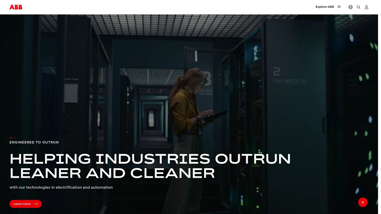 ABB electrification and automation