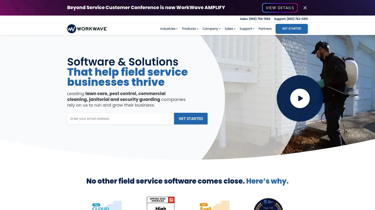 WorkWave field service and delivery software platform