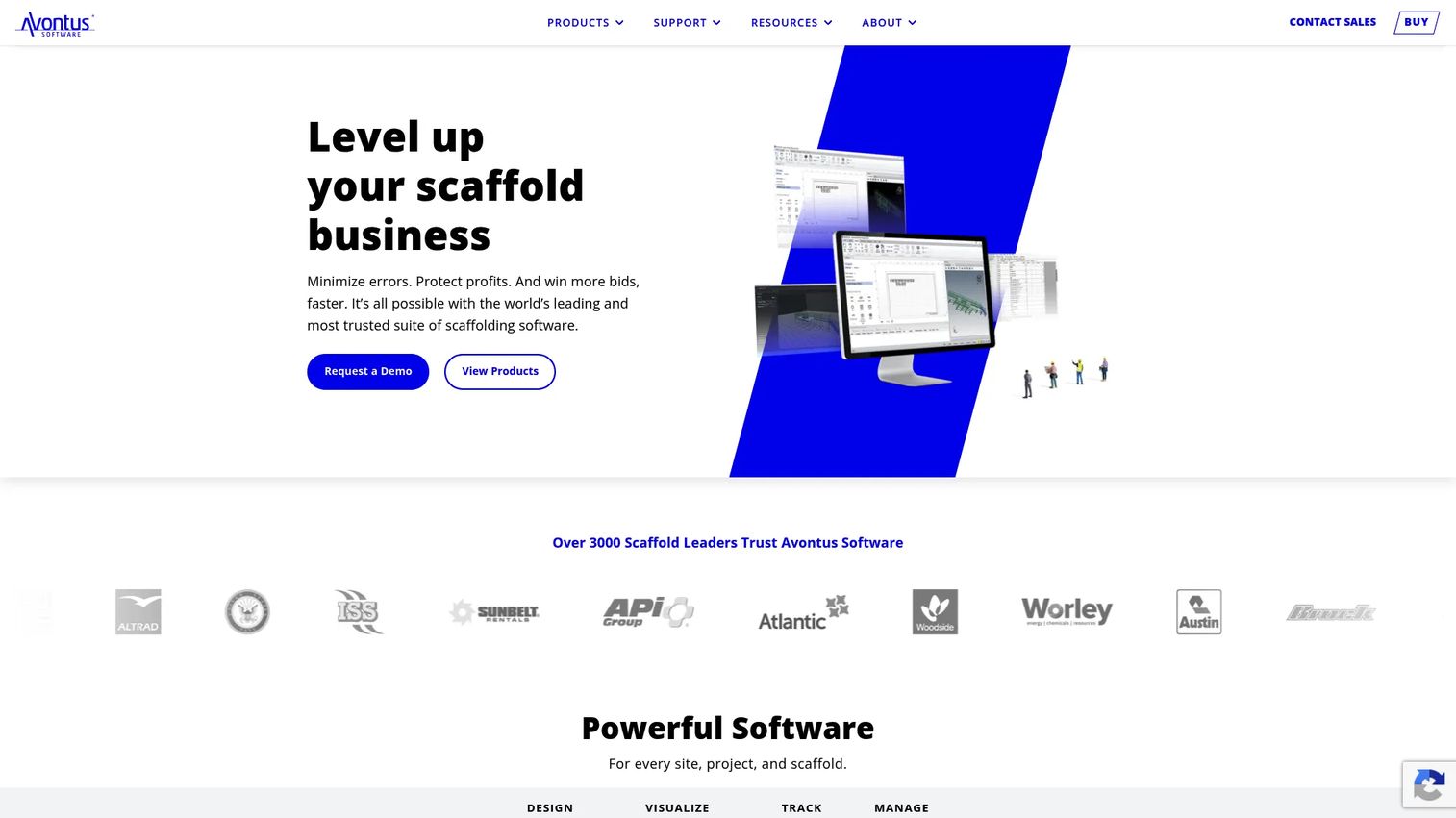 Avontus scaffolding software suite