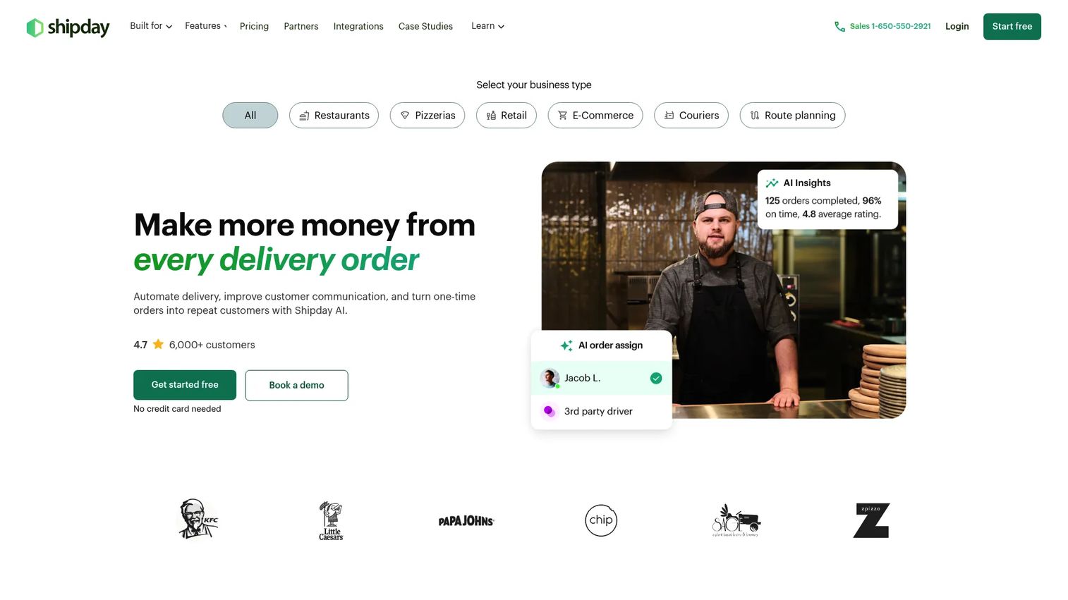 Shipday delivery management software for local businesses