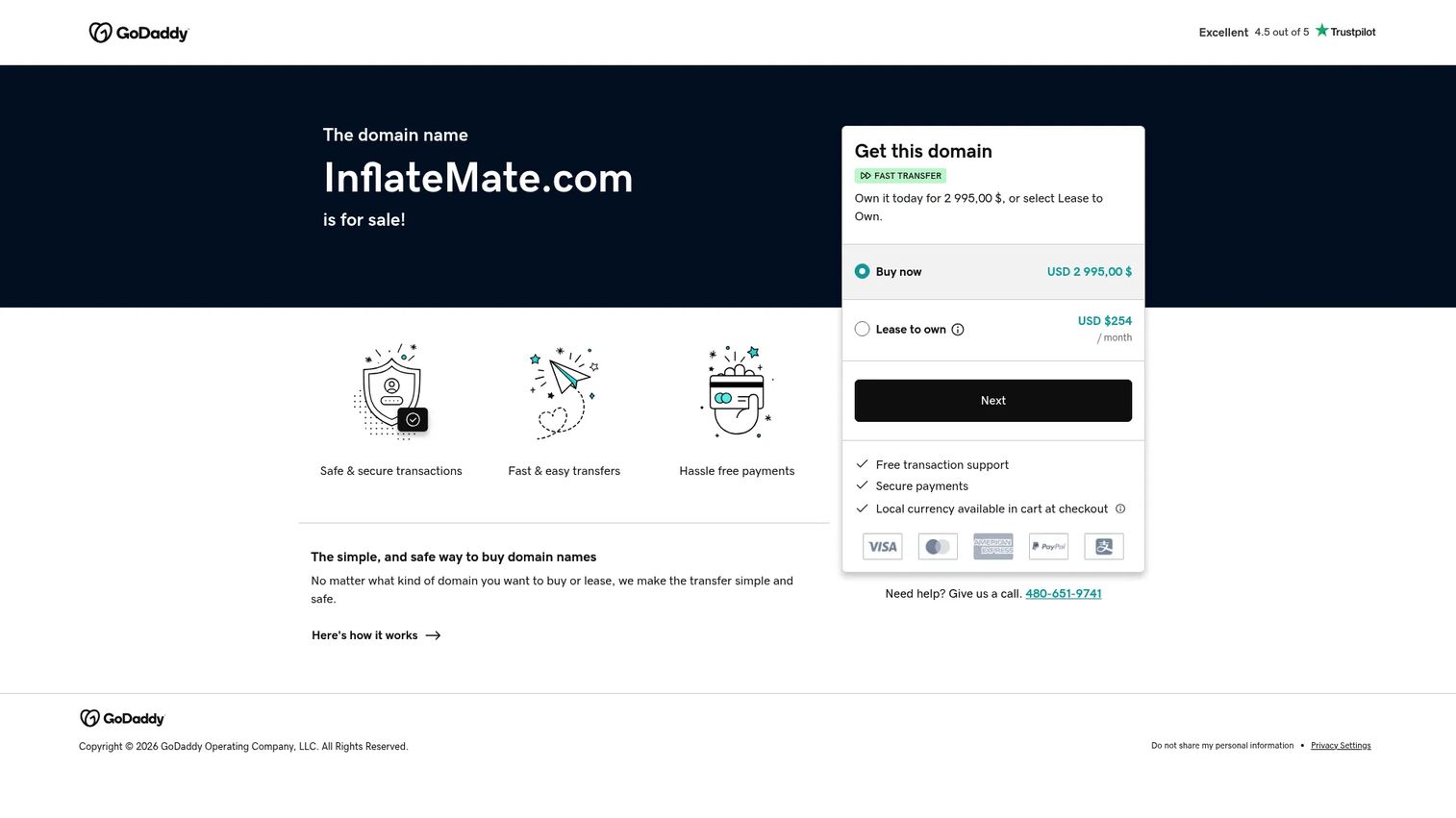InflateMate bounce house rental software homepage