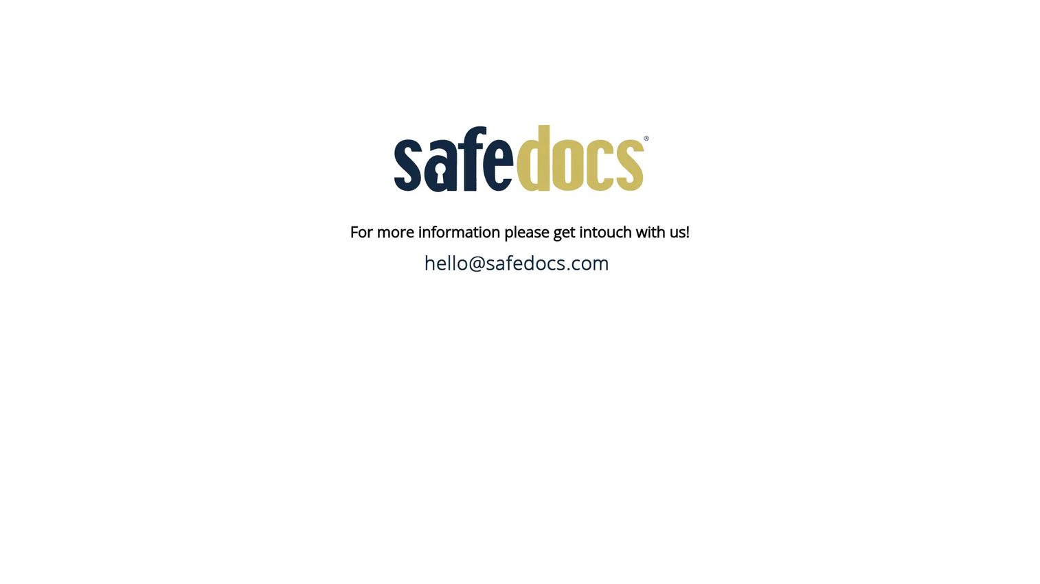 SafeDocs online notary software