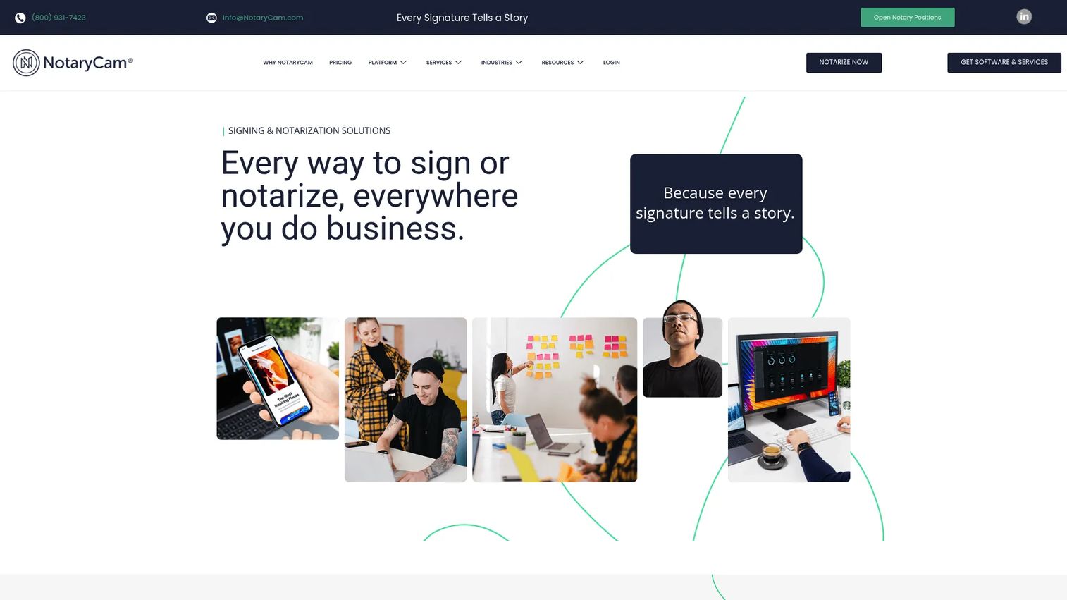 NotaryCam online notarization service