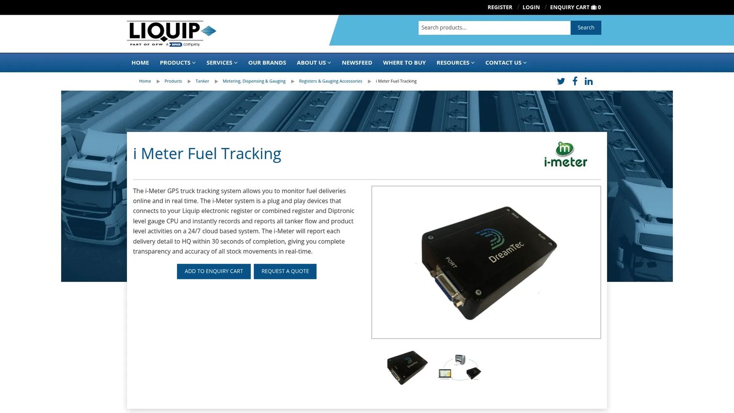 i-Meter fuel delivery tracking system by Liquip
