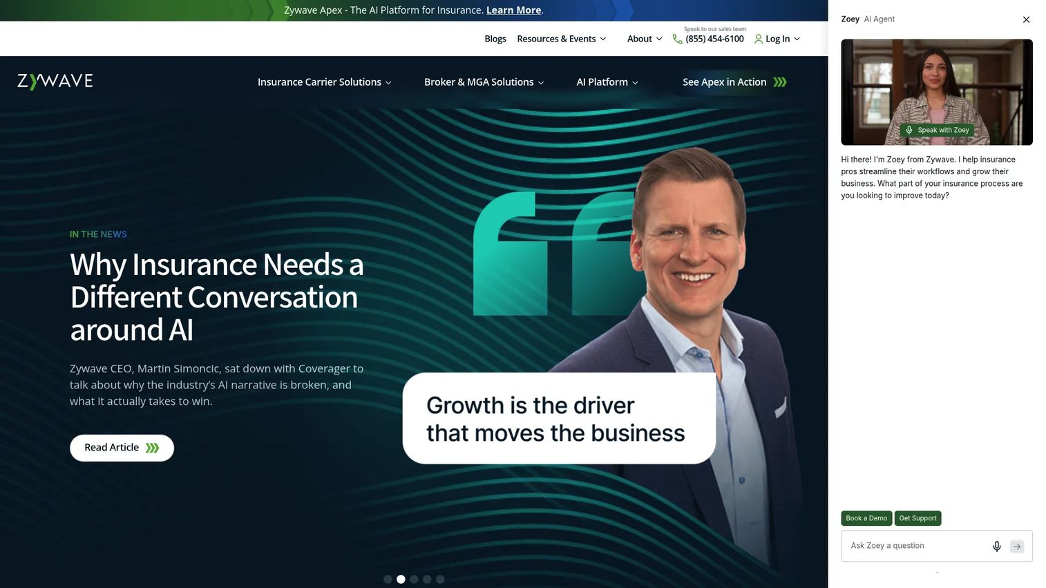 Zywave Partner Platform interface