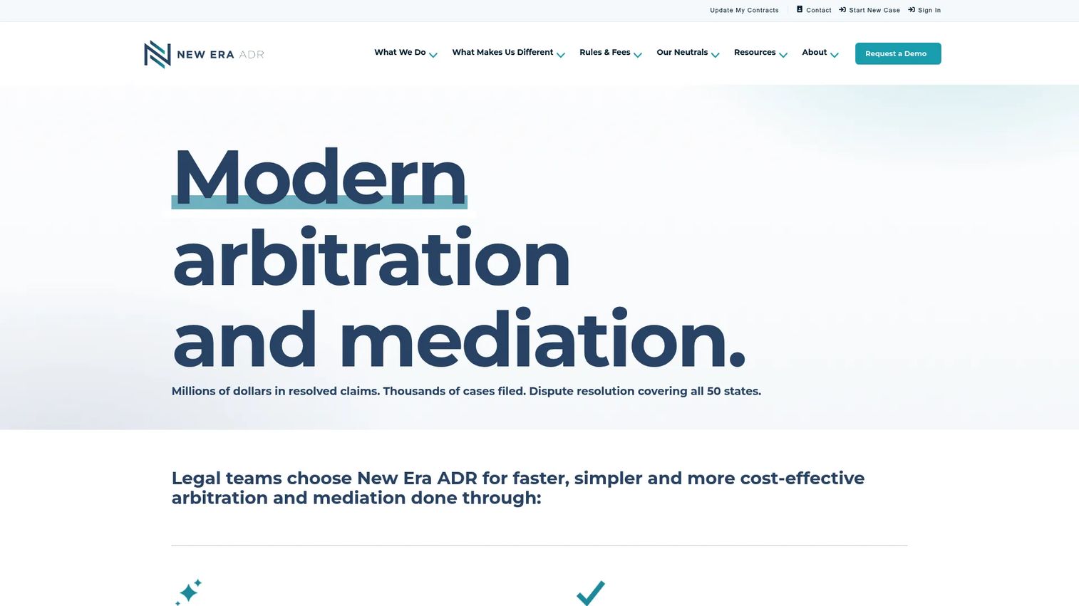 New Era ADR virtual dispute resolution platform