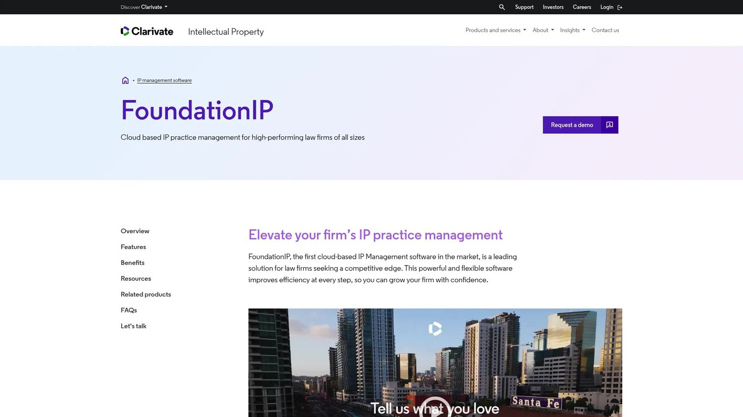 FoundationIP docketing software