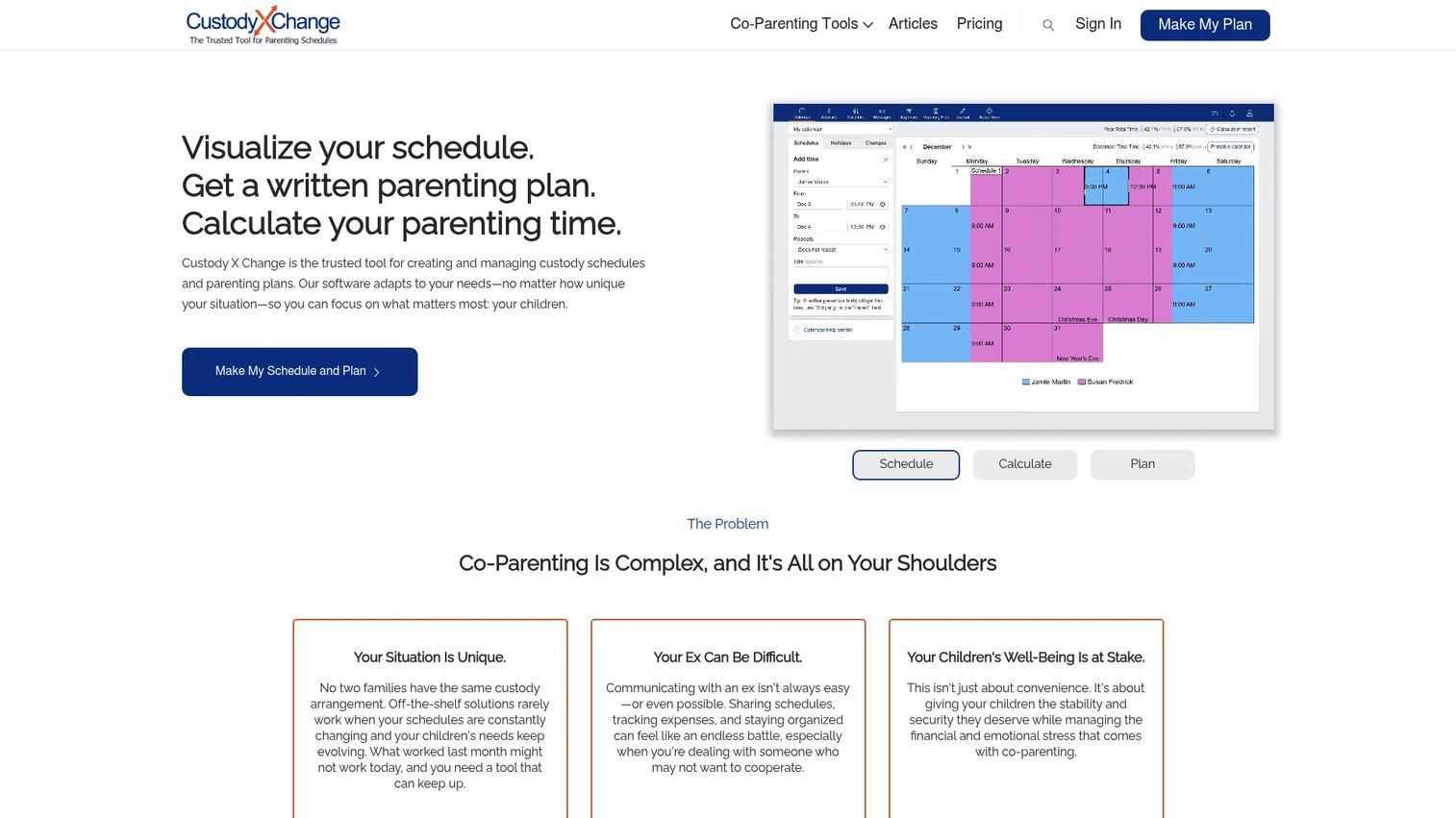 Custody X Change family law mediation software
