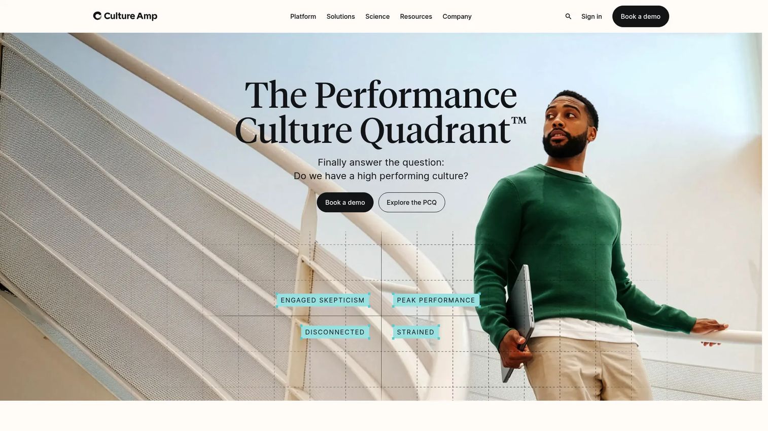 Culture Amp employee experience and engagement platform
