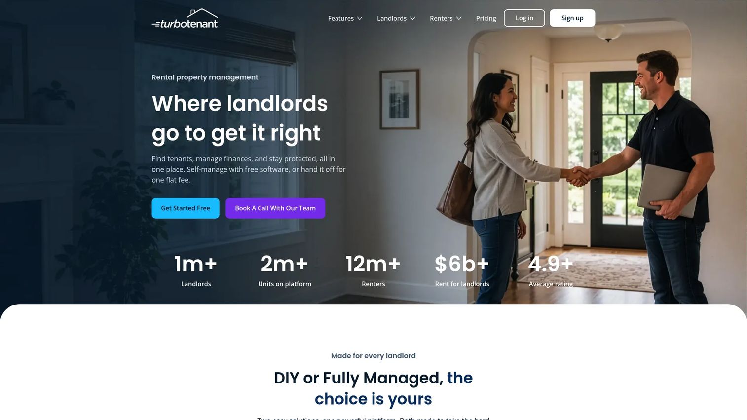TurboTenant property management software interface