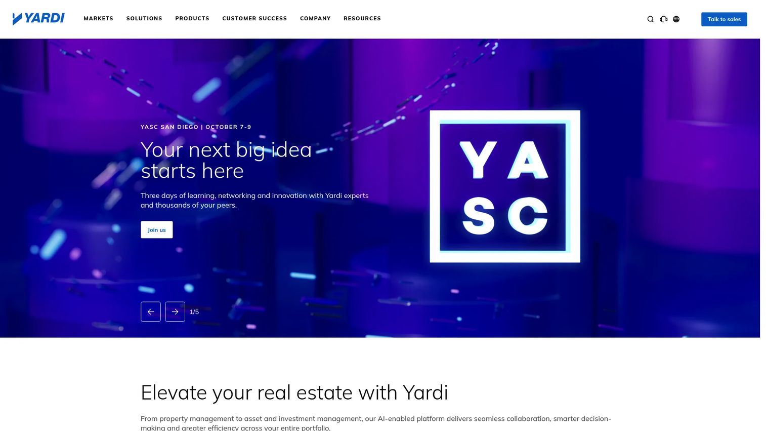 Yardi Voyager condo and HOA management software
