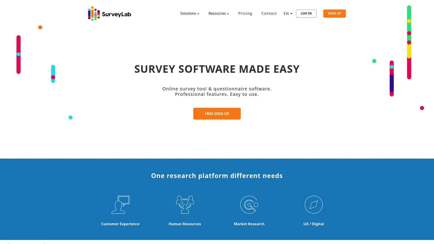 SurveyLab survey and assessment software