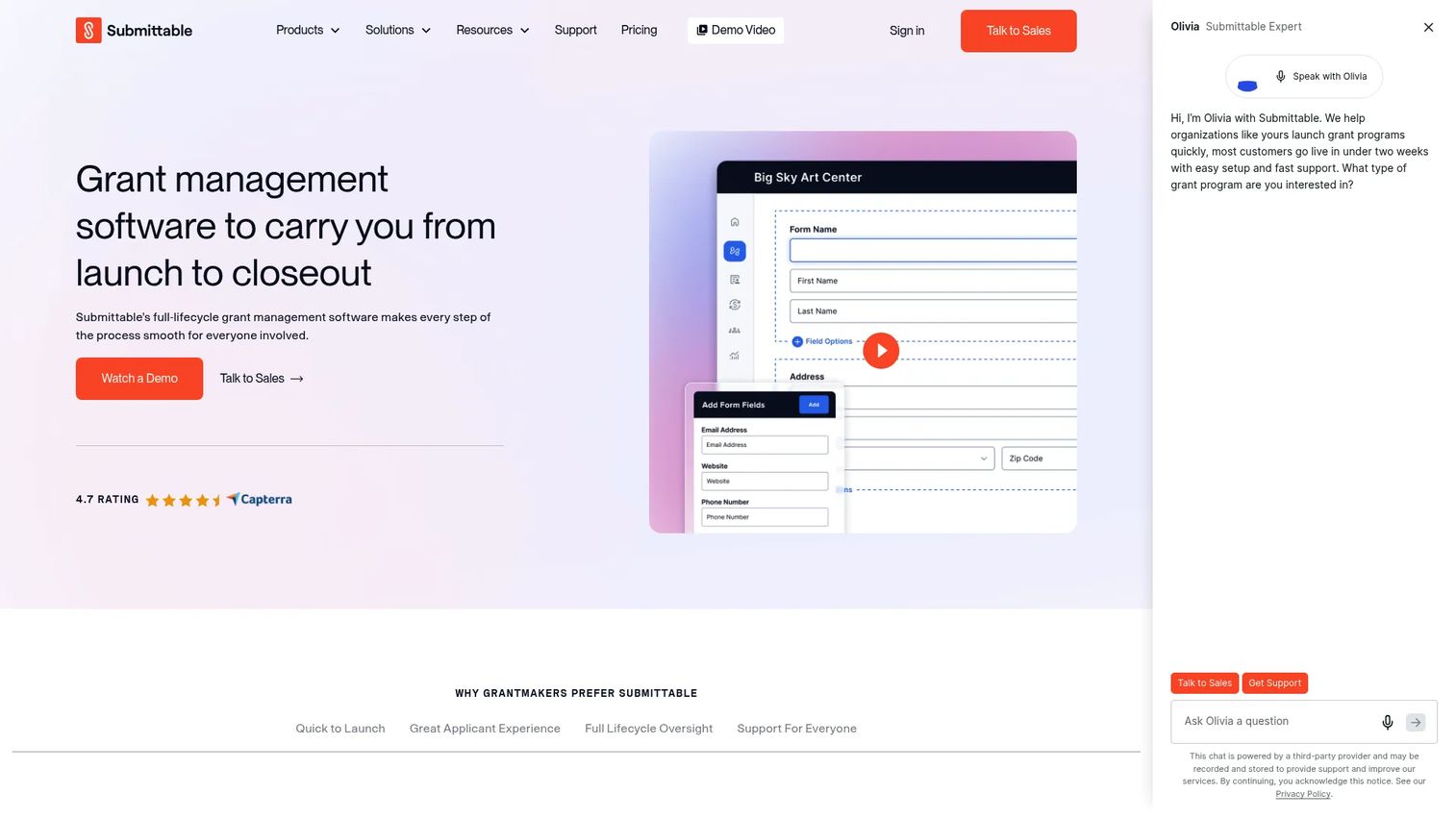 Zengine by WizeHive configurable platform homepage
