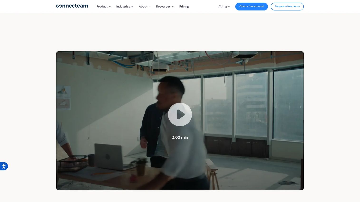 Connecteam workforce management app homepage for frontline teams