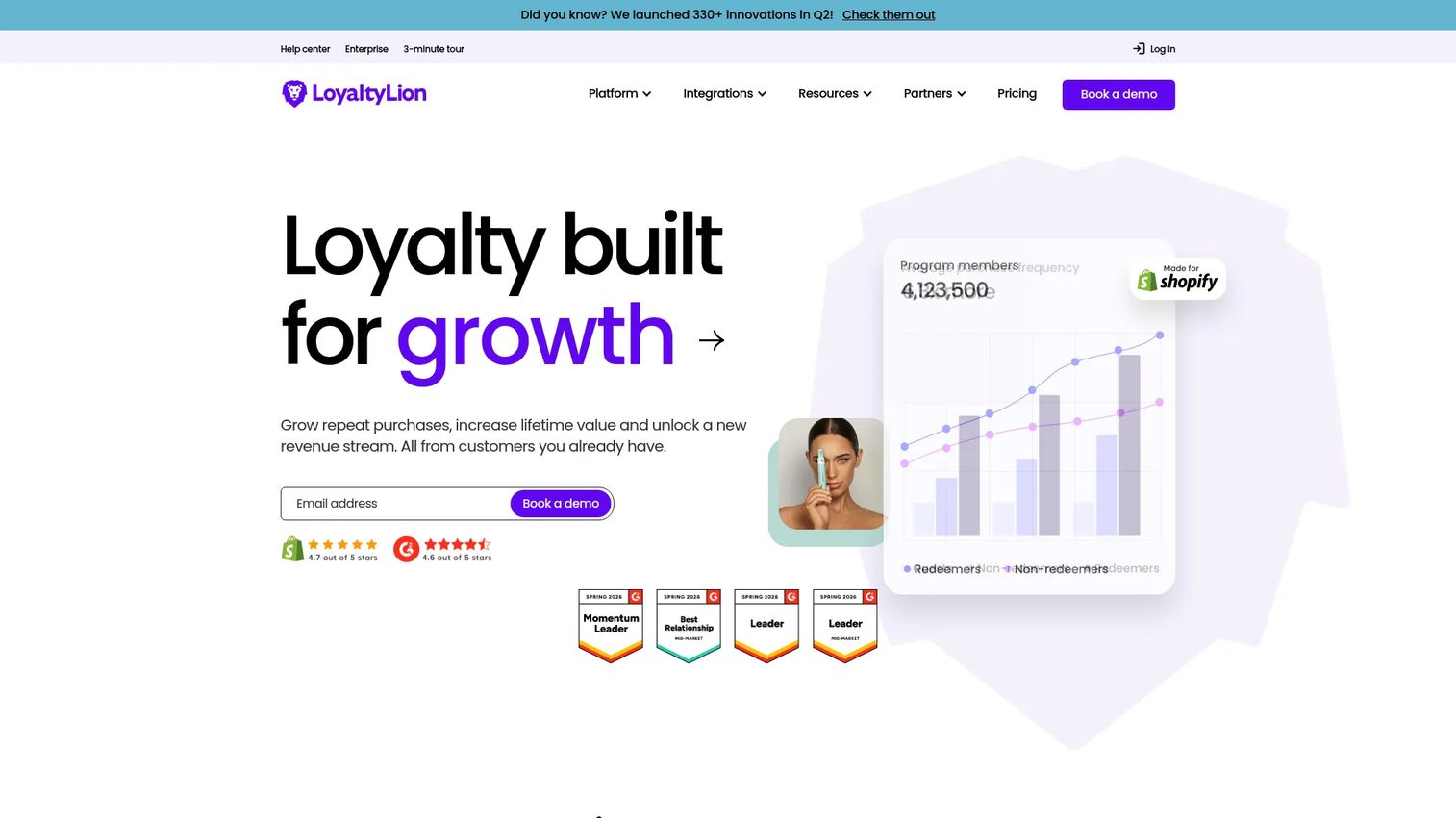 LoyaltyLion ecommerce loyalty platform