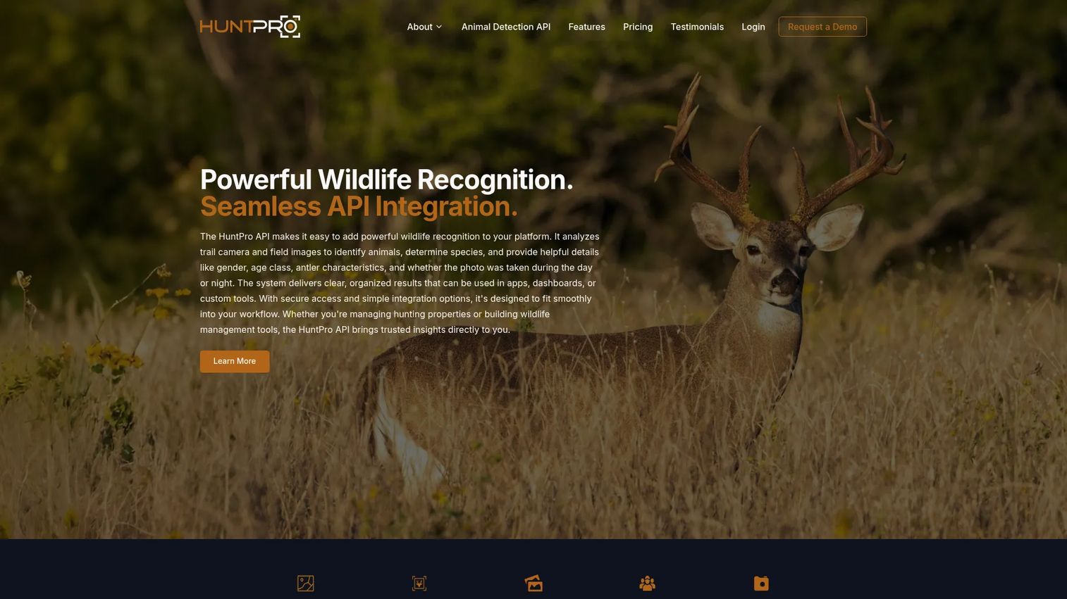 HuntPro AI-powered hunting and wildlife management platform