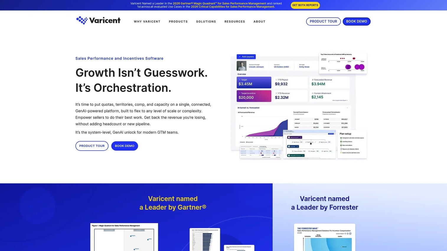 Varicent sales performance management platform