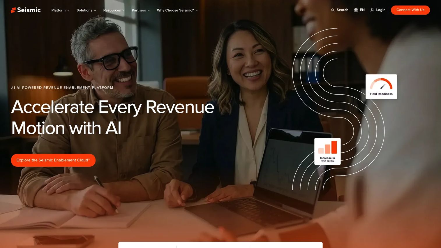Seismic sales enablement platform
