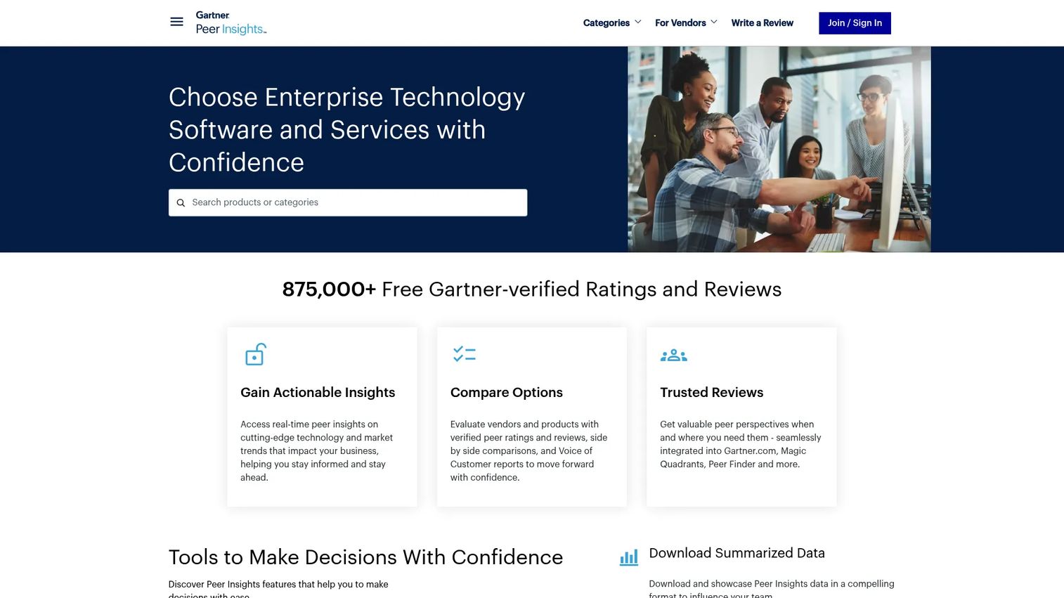 Gartner Reviews platform for workforce experience software