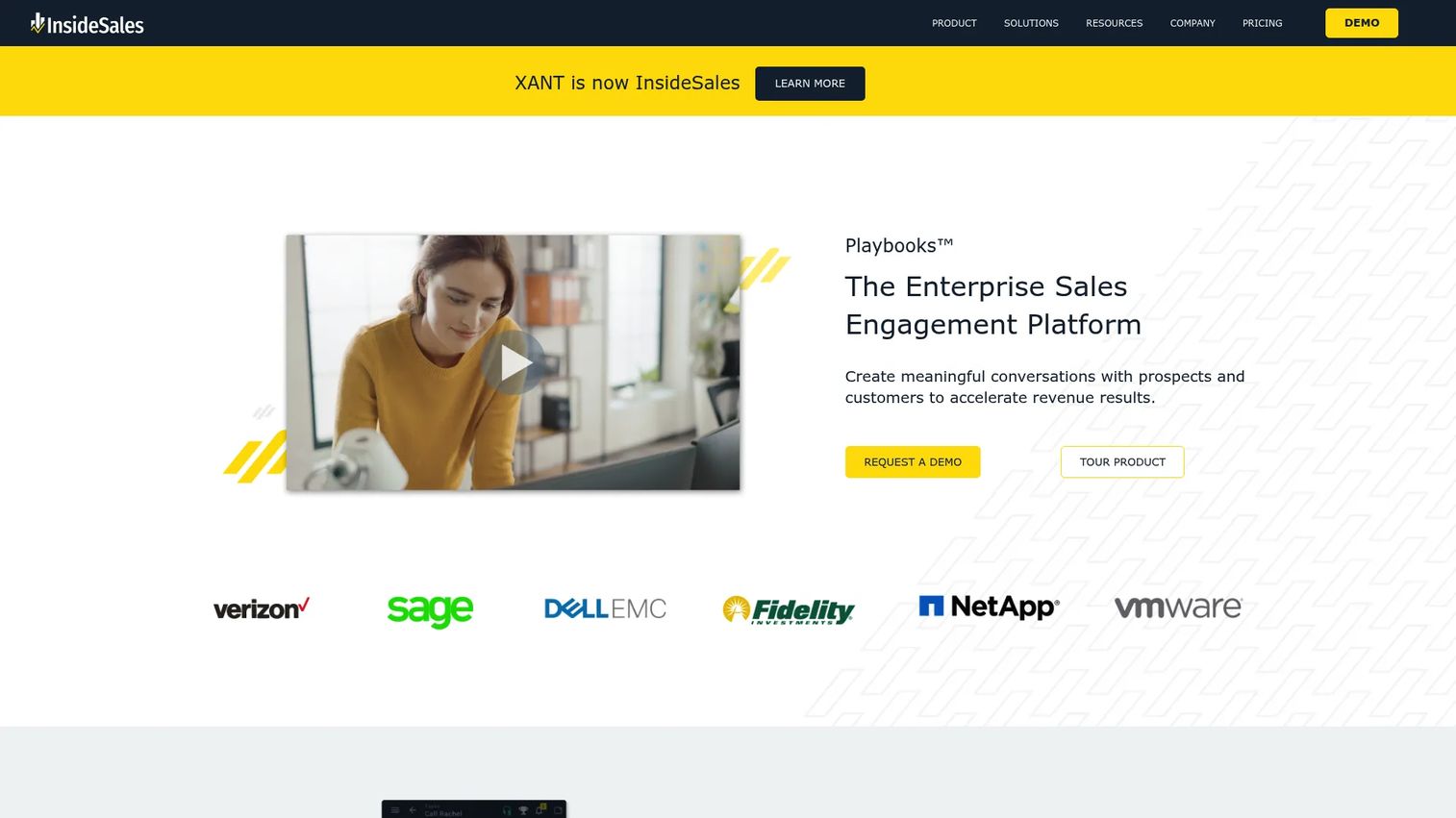 InsideSales sales engagement and buyer intelligence platform