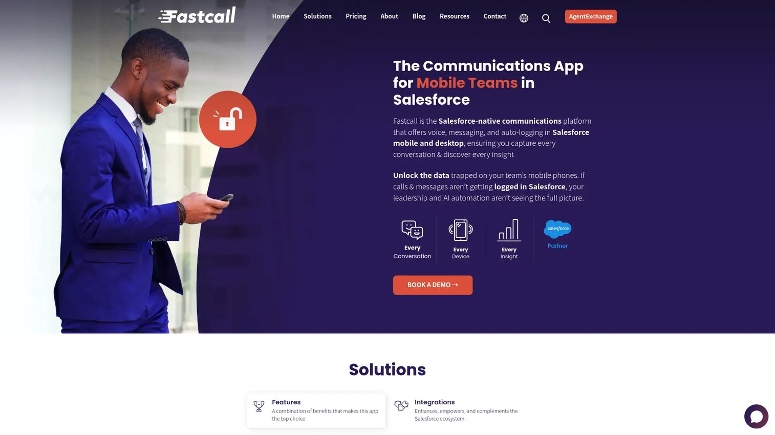 Fastcall Salesforce-native calling platform