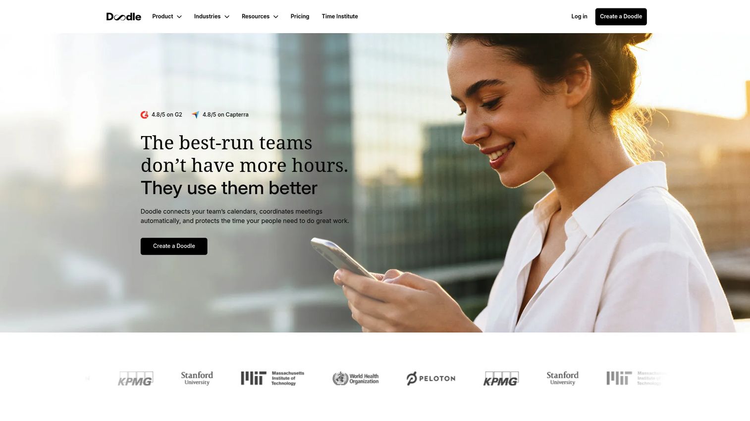 Doodle group scheduling and polls homepage