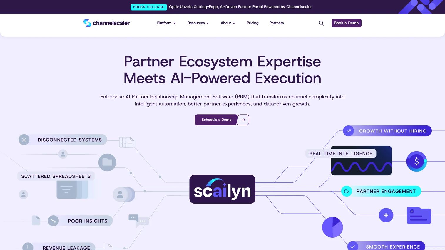 Channelscaler deal registration software homepage