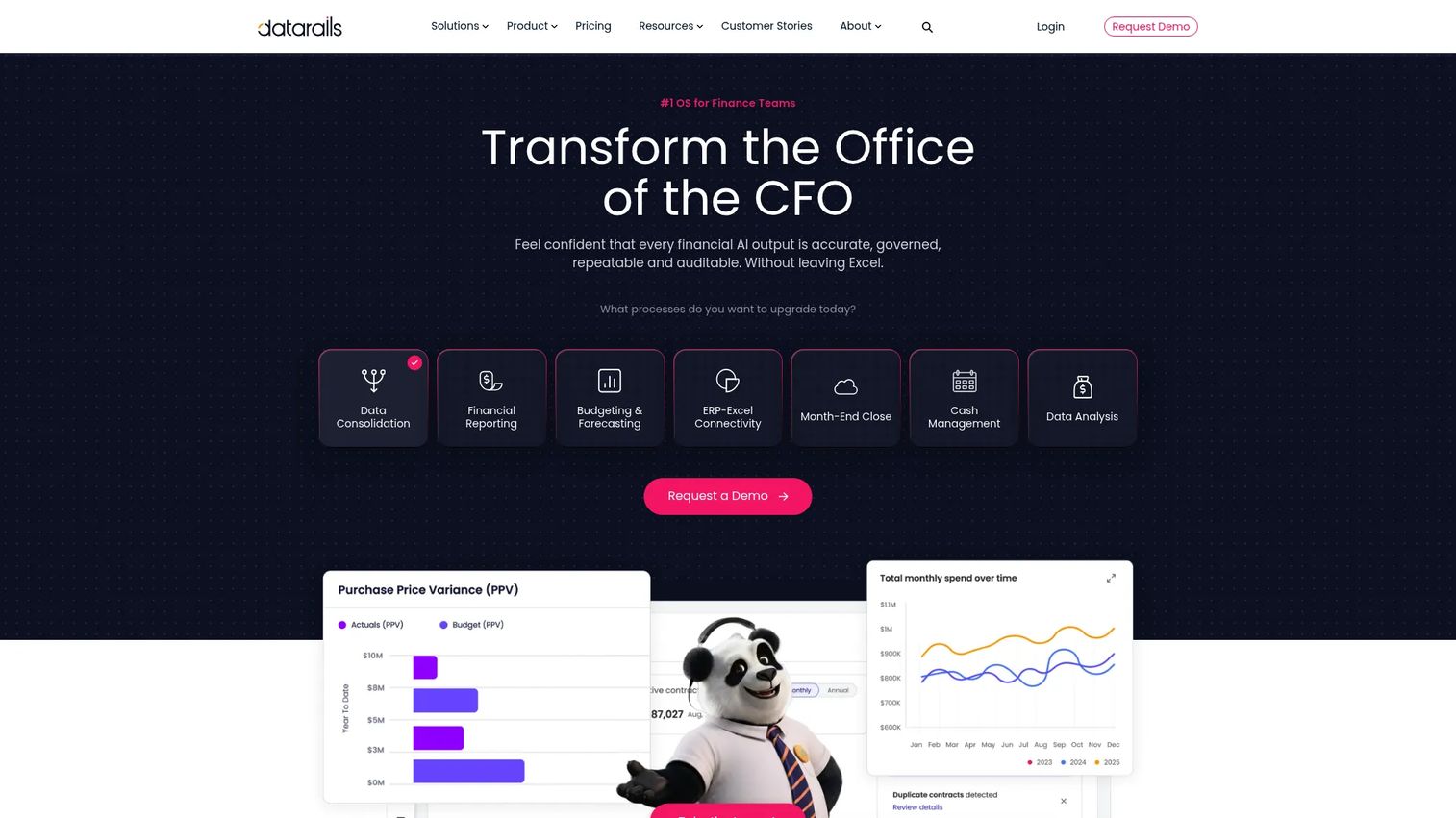 Datarails Excel-connected FP&A platform