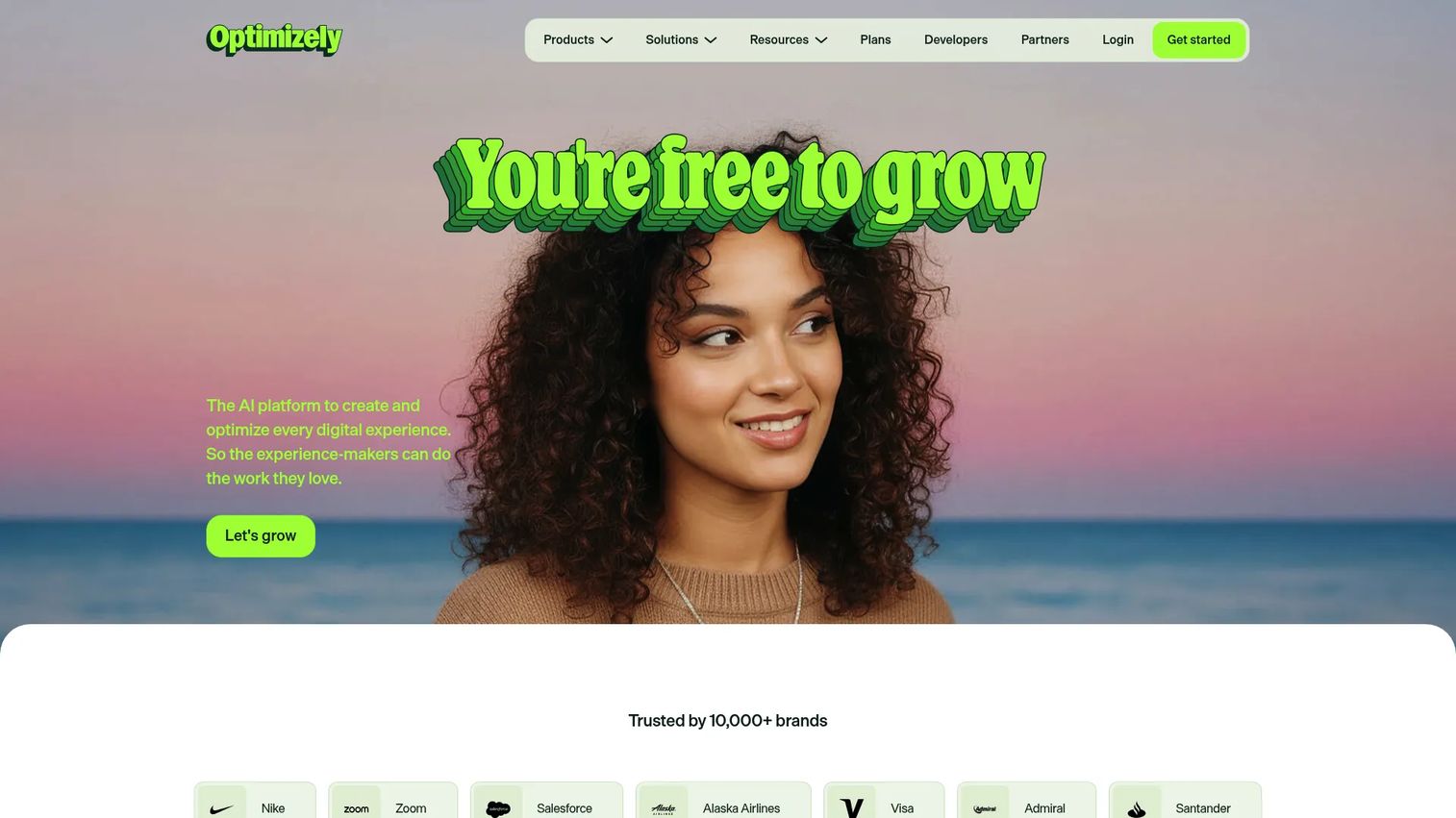 Optimizely experimentation and digital experience platform