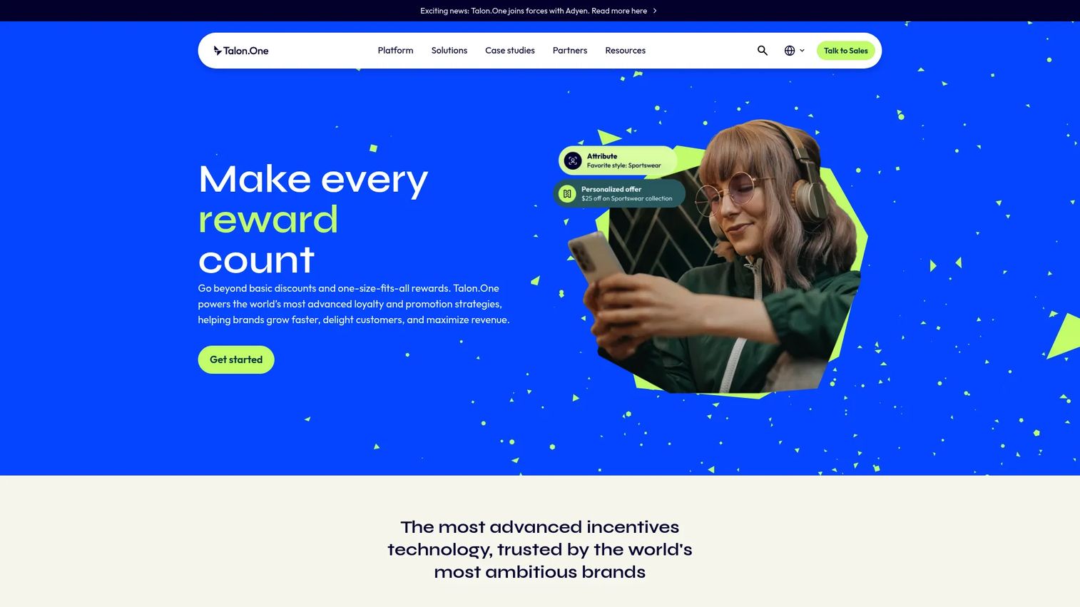 Talon.One promotion and loyalty engine dashboard
