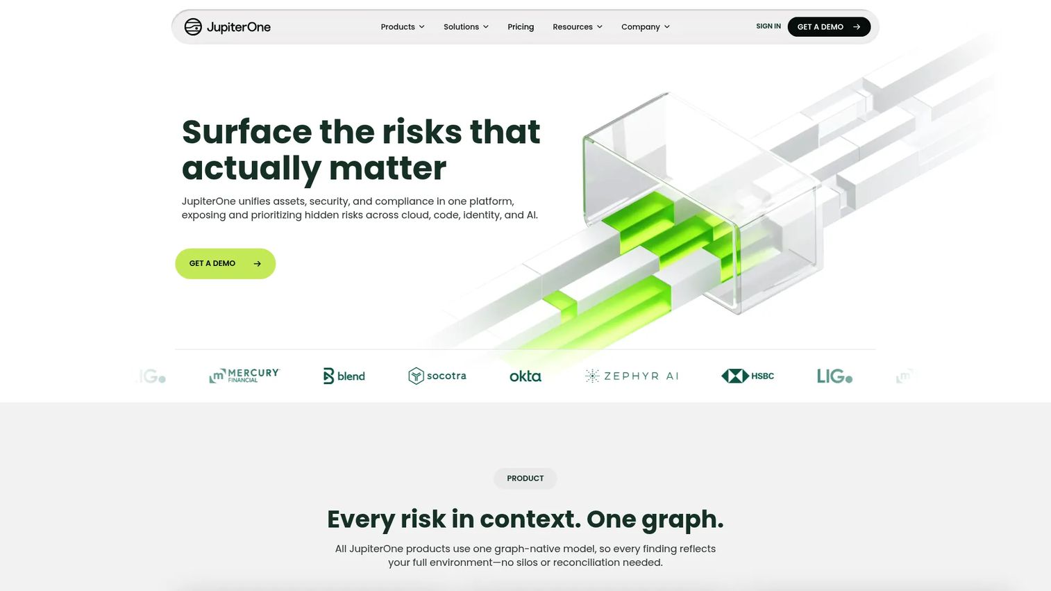 JupiterOne compliance automation platform screenshot