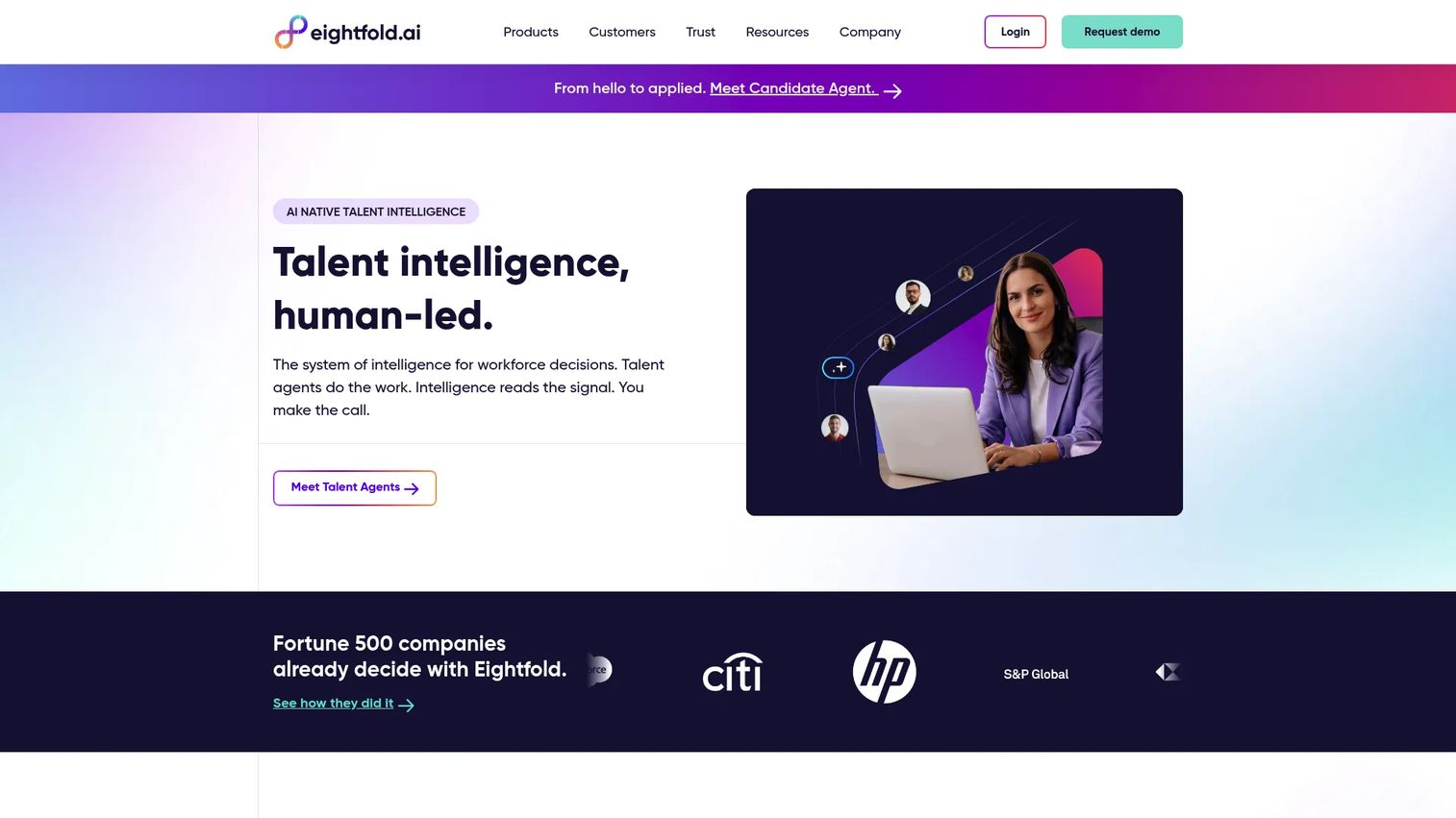 Eightfold AI talent intelligence platform