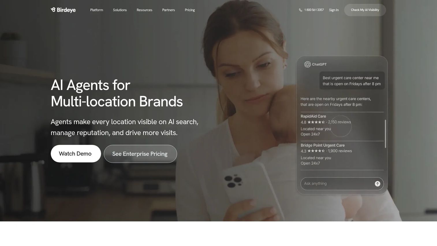 Birdeye reputation and listings platform