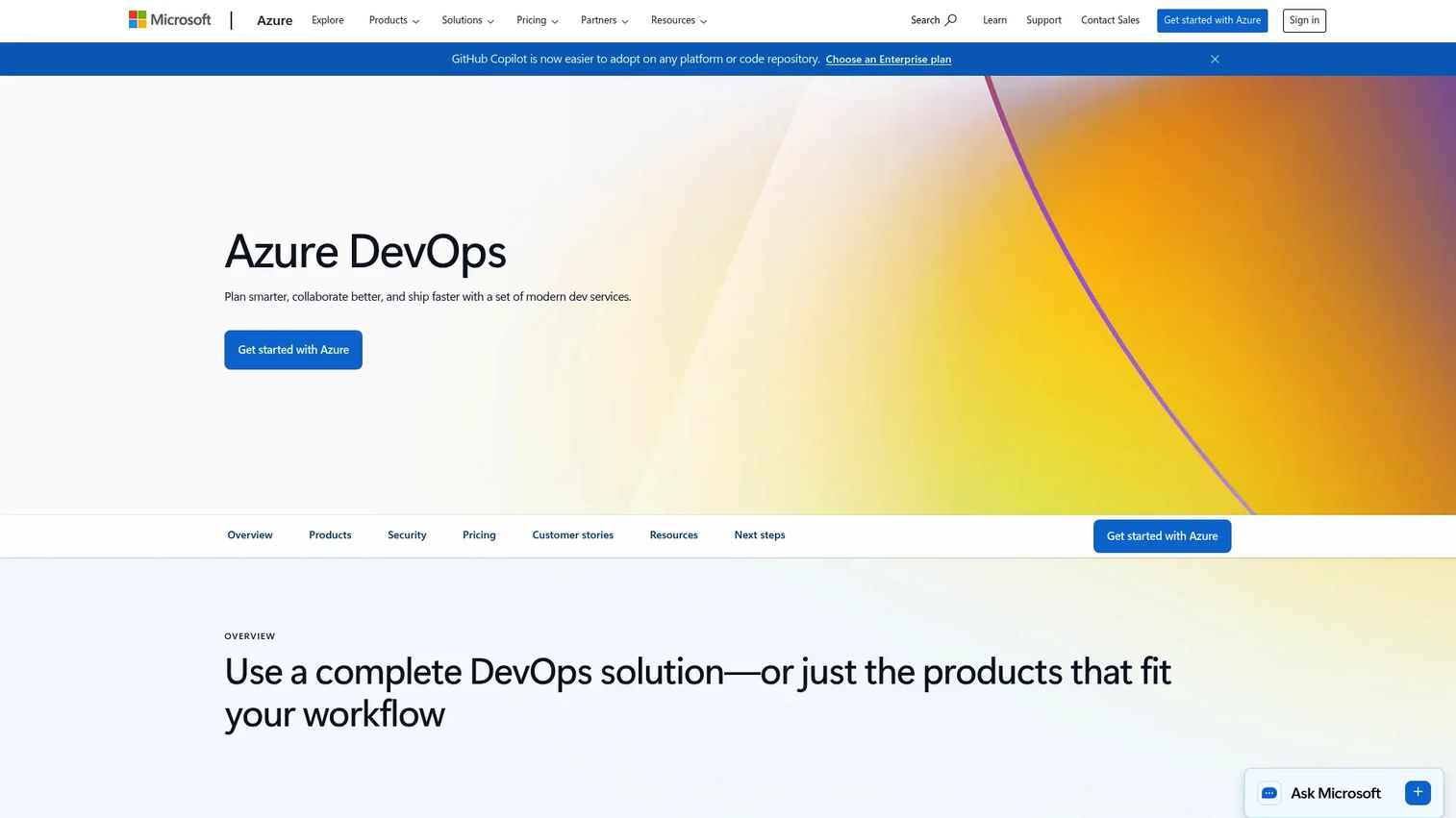 Azure DevOps Boards backlog and sprint view