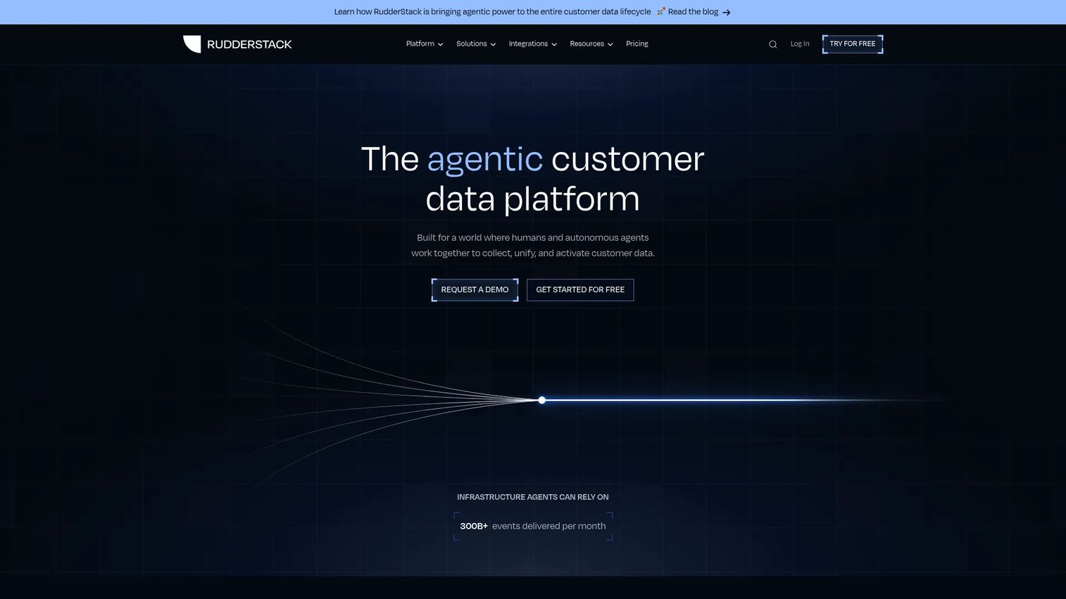 RudderStack customer data infrastructure